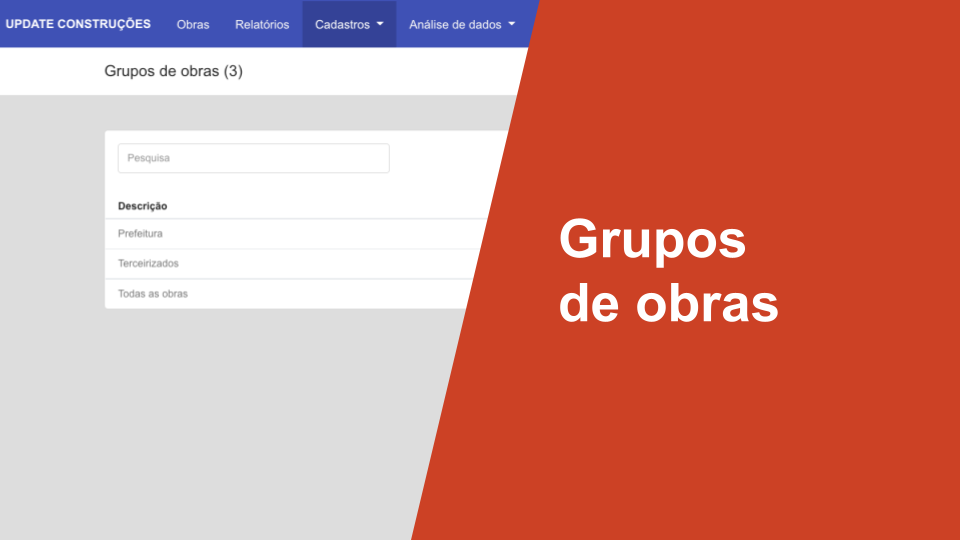 Grupos de obras